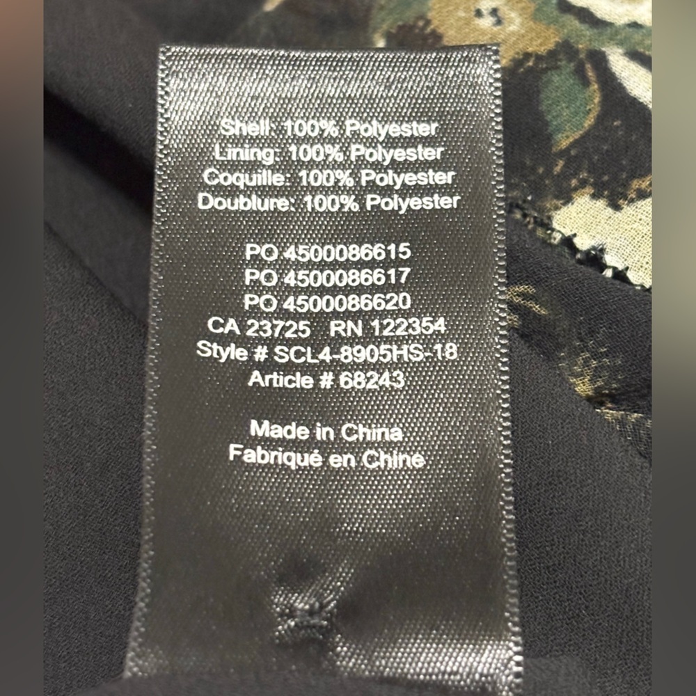 Aritzia Wilfred Lamare Ruffle Floral Mini Dress Open Back Peasant Prairie Sz XS - Picture 15 of 16